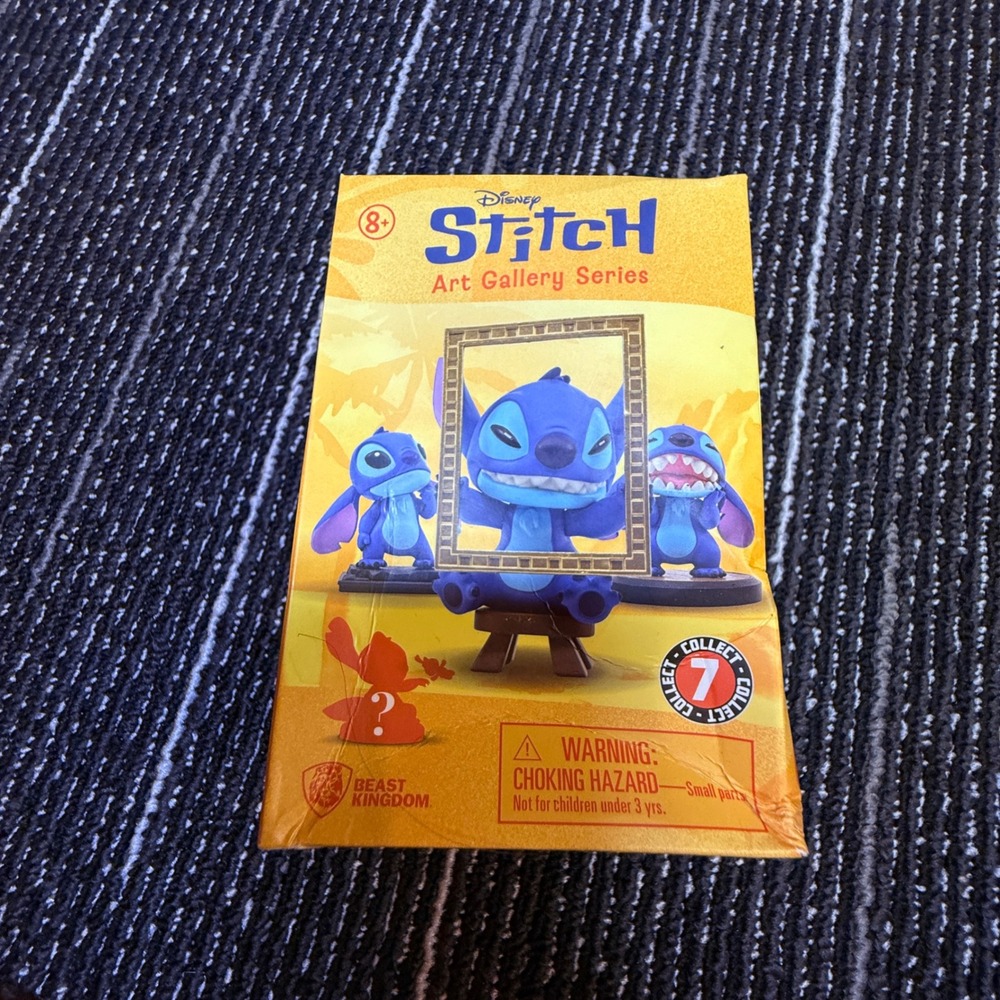 Beast Kingdom Stitch Art Gallery Series Kids OS Good Disney Blind Box Figure